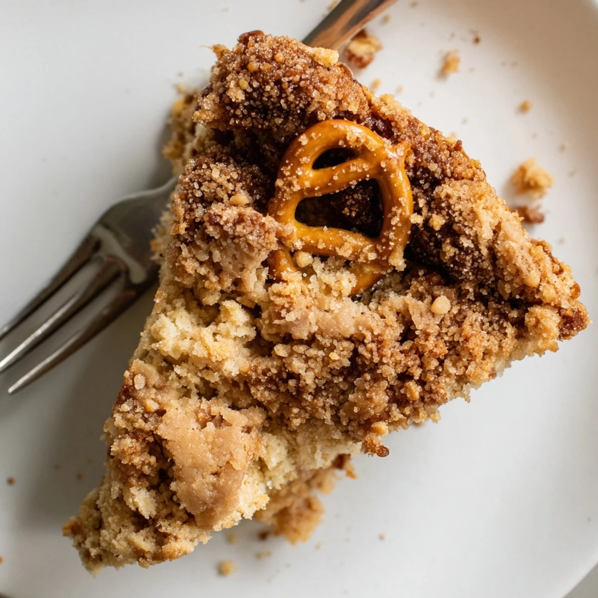 Deliciously spicy Ginger Snap Pretzel Scones, perfect for breakfast with tea.  
