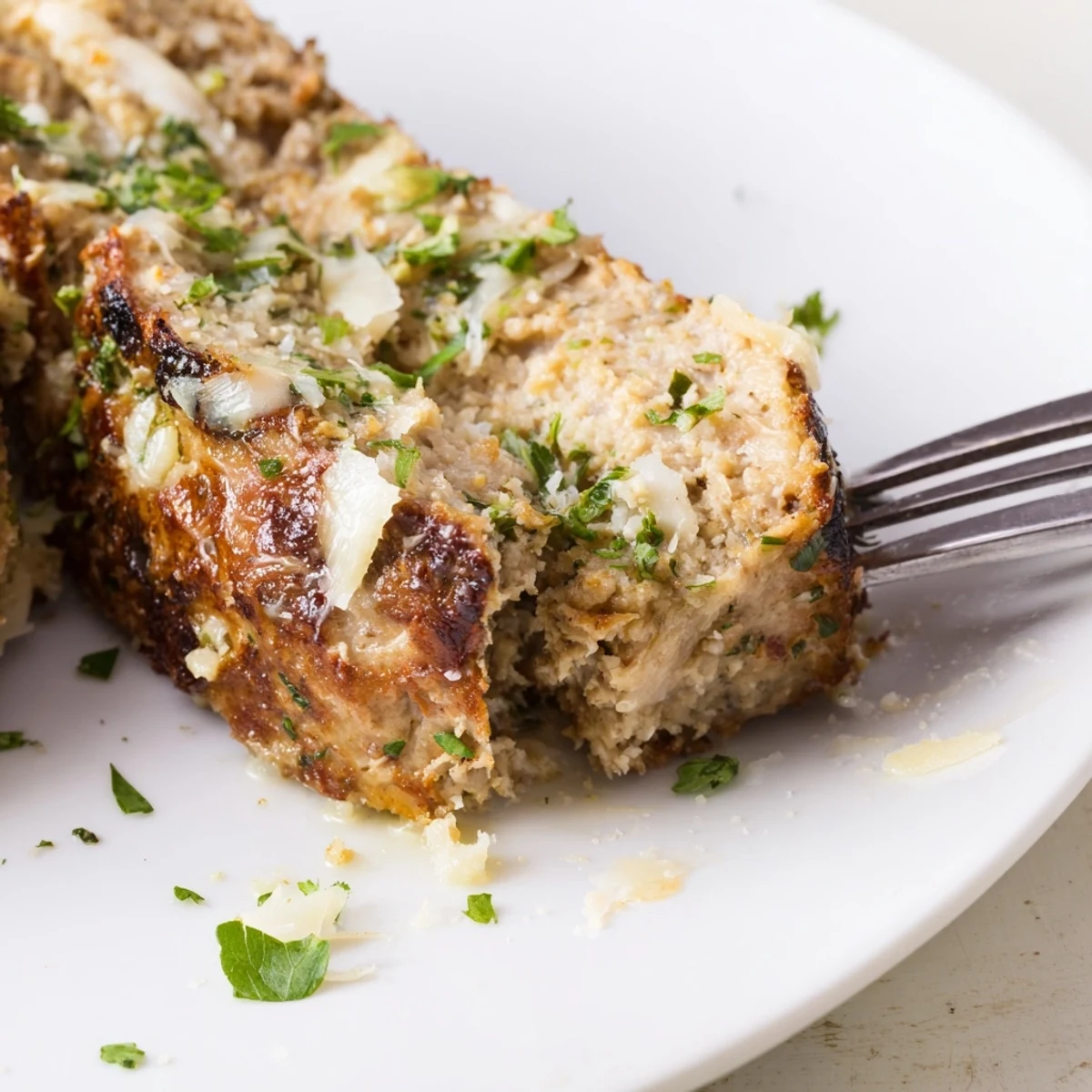 Savory mini chicken loaves topped with fragrant garlic and irresistible Parmesan crust.  