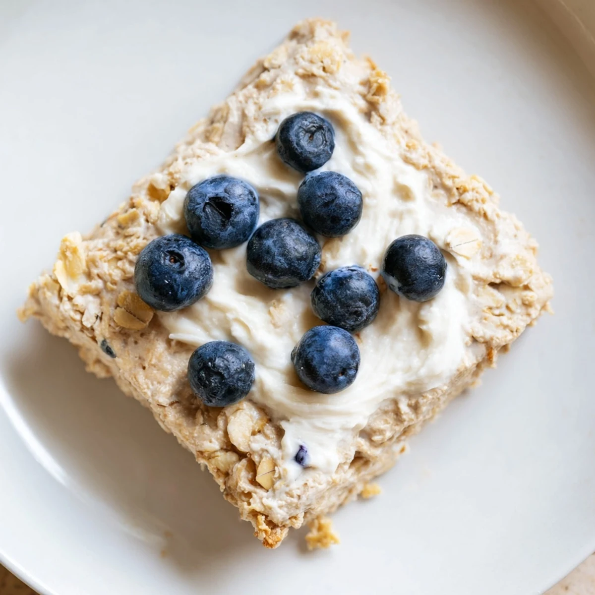 Close-up of a tender slice of Protein Pancake Oats, perfect for weekend brunch with protein boost.