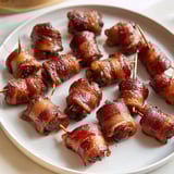 3-Ingredient Bacon Wrapped Smokies