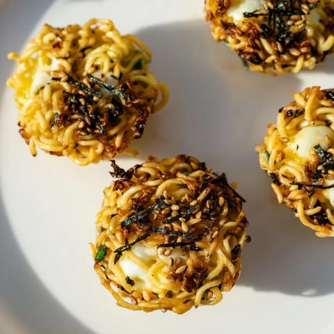 Japanese Ramen Egg Muffins