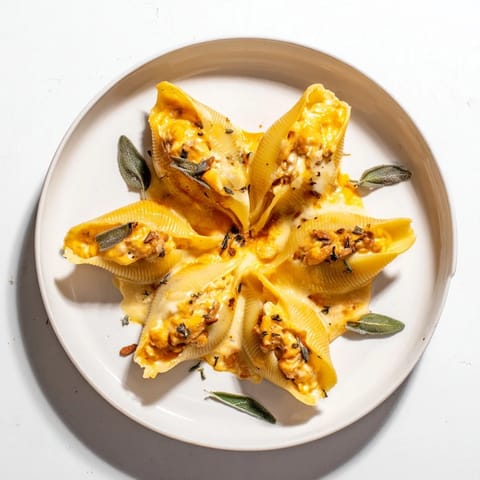 Pumpkin Gouda Stuffed Shells