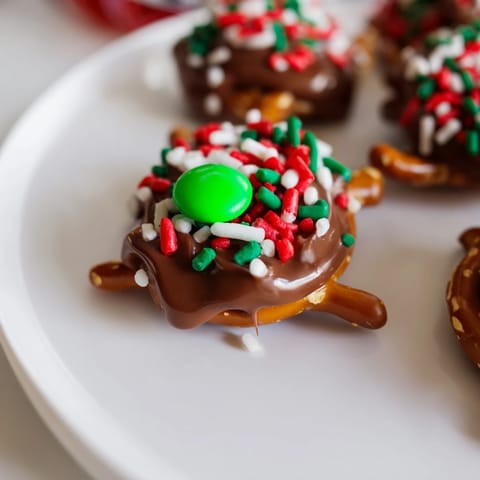 Air Fryer Christmas Pretzel Bites #198