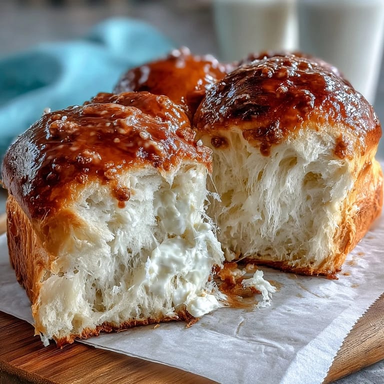 Warm Japanese milk bread with tender crumb, ideal for breakfast or afternoon tea with butter and jam.